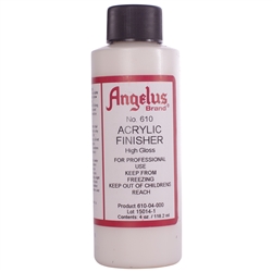 Angelus Satin Acrylic Finish 605 Leather Dye Sealer Acrylic Paint Finish  Dye and Paint Sealer Clear Coat 