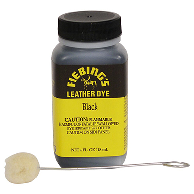  Kiwi Black Leather Dye, 2.5-fluid ounces (Pack of 6